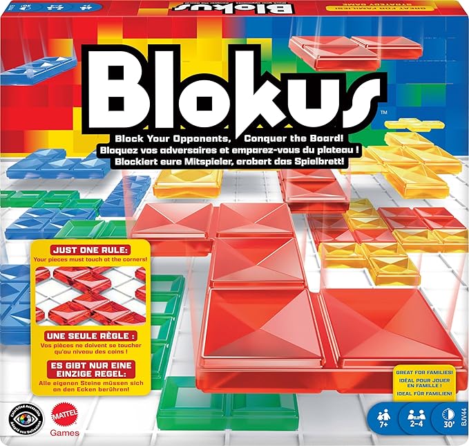 Blokus Board Game Review: Strategic Fun for Ages 7+, 2-4 Players | A Family Game Night Essential