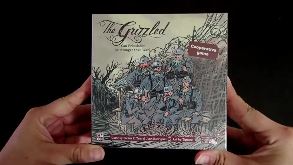 The Grizzled Cooperative Board Game Box