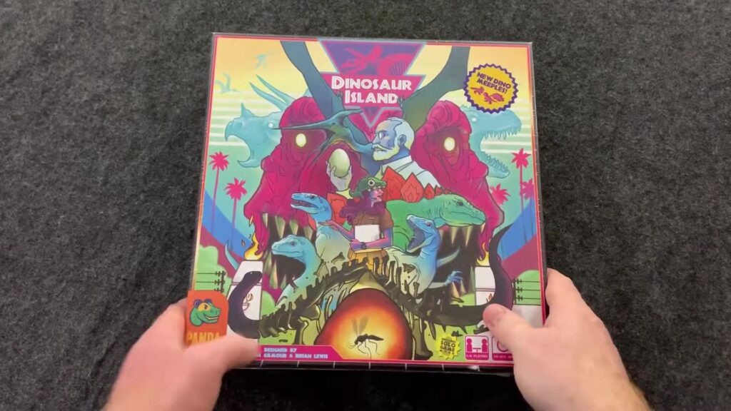 Dinosaur Island board game box