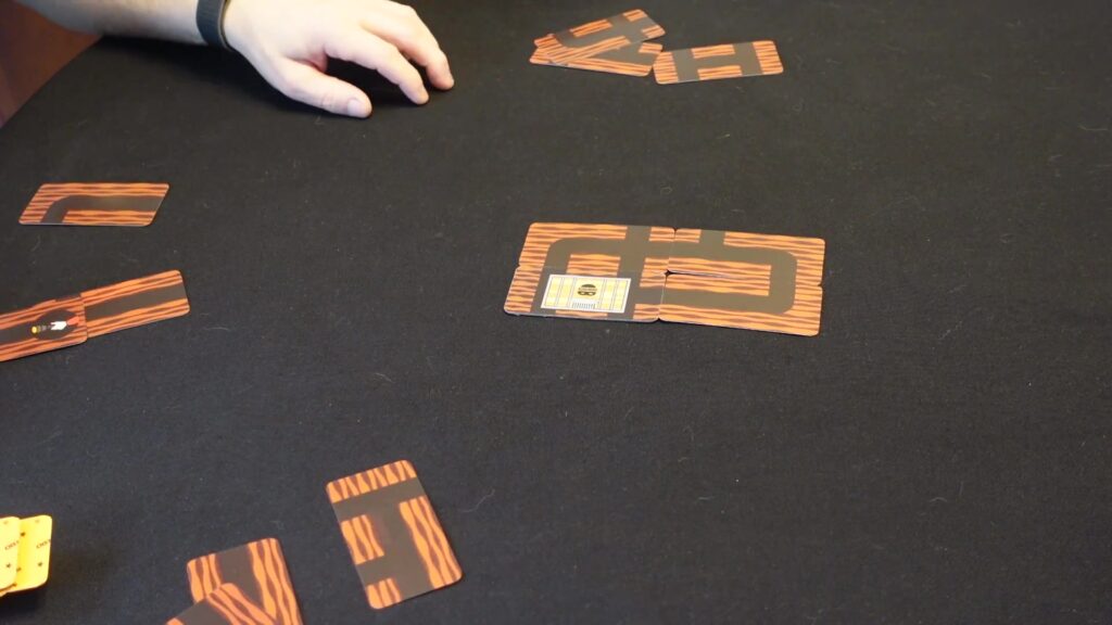 Bandido game in progress with player hand